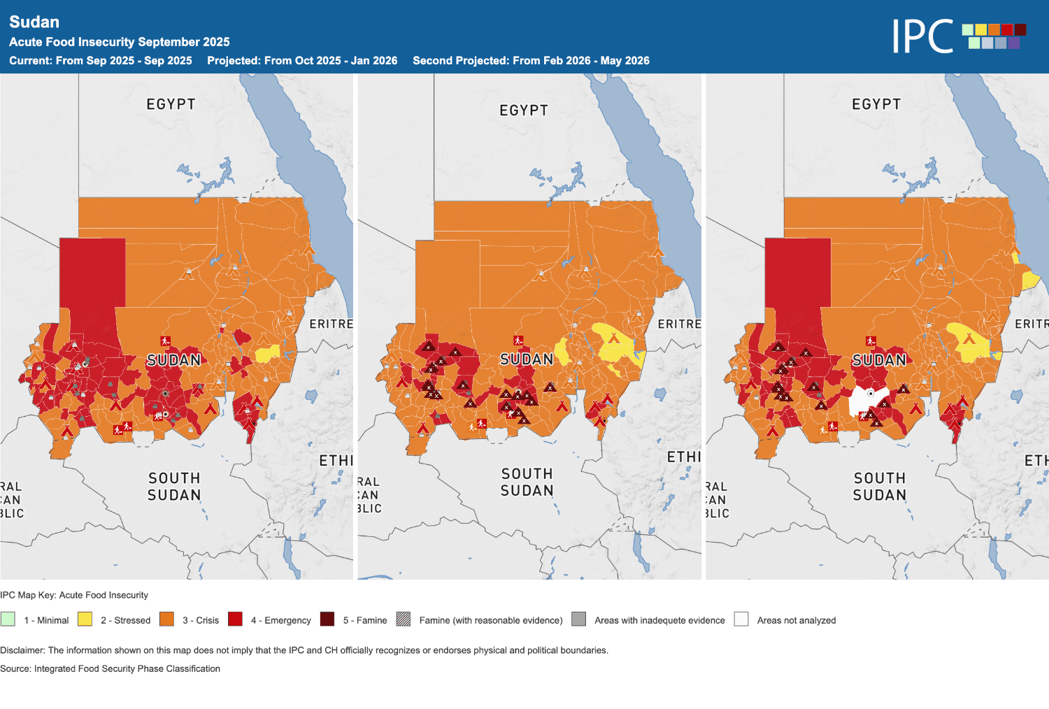 Sudan Food Insecurity Graph Famine in Sudan, Famine in Gaza: Visualizing the Data | World Peace ...