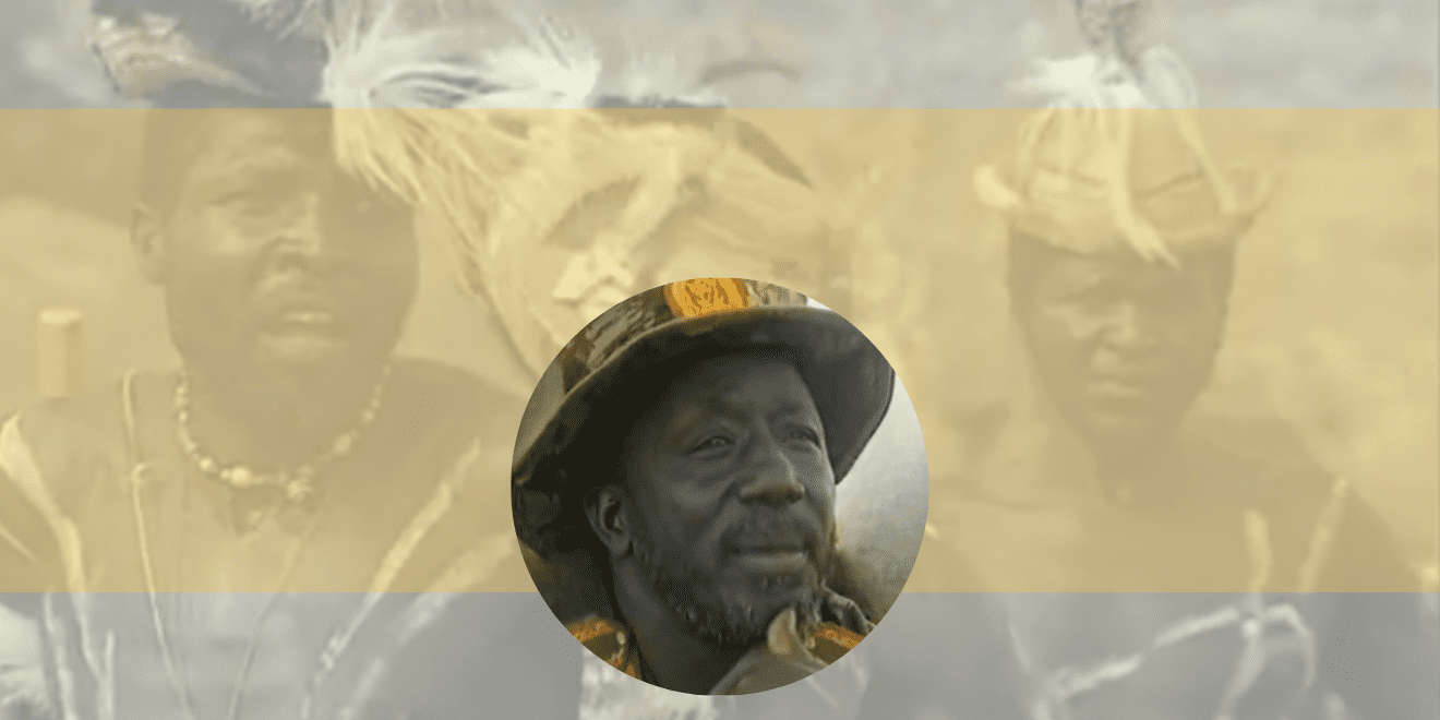 blog banner nuba in background, photo of man in circle in foreground